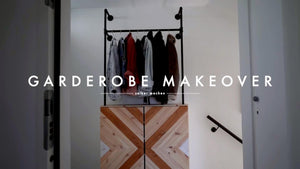 Flur Makeover im Industriedesign