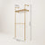 KIM DOUBLE 1 OAK – 1 shelf | gold