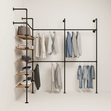 KIM EDGE DOUBLE 3 OAK – 5 hyllor