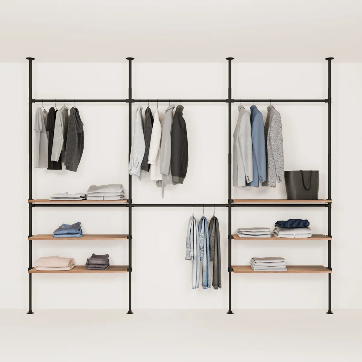 LOFT 3 OAK – 6 hyllor längst ner