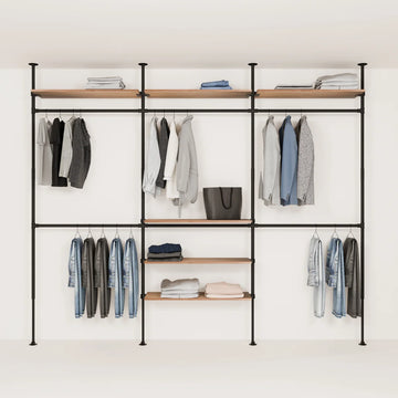 LOFT 3 OAK – 6 hyllplan högst upp