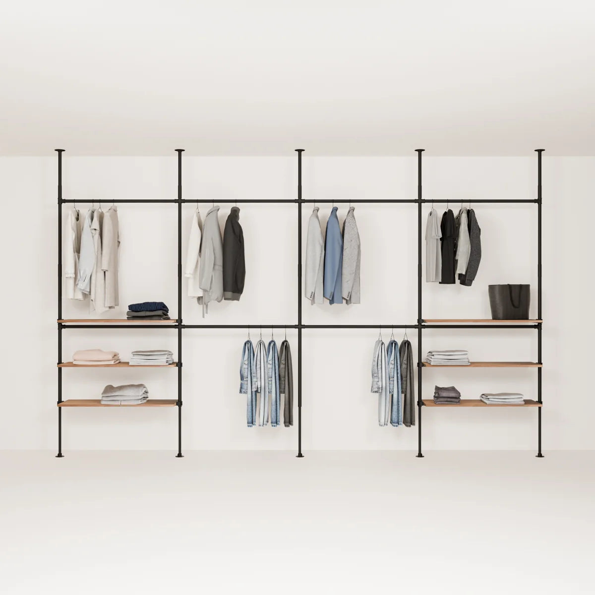 LOFT 4 OAK – 6 externa hyllor