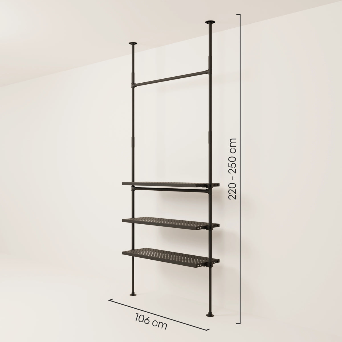 LOFT 1 METAL – 3 planken