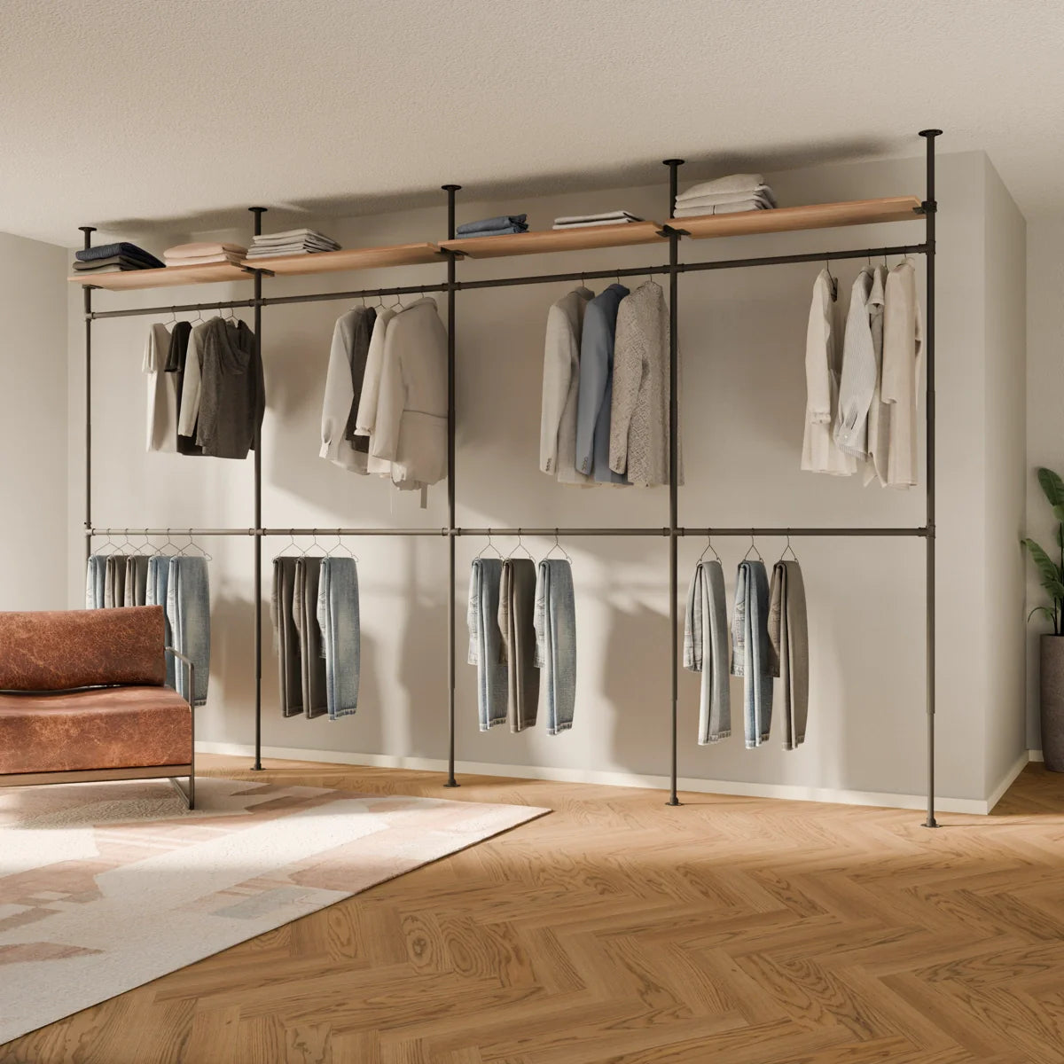 LOFT 4 OAK – 4 hyllor