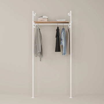 KIM 1 OAK – 1 top shelf | white