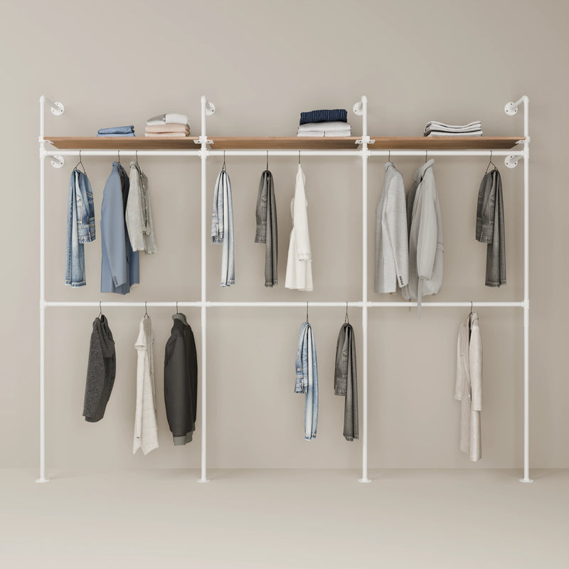 KIM DOUBLE 3 OAK – 3 topphyllor | vit