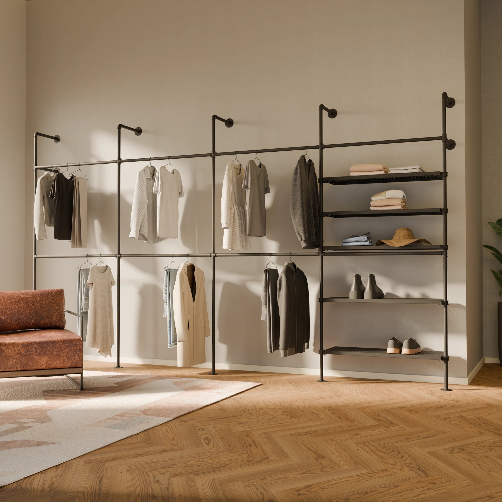 KIM DOUBLE 4 METAL – 5 hyllplan