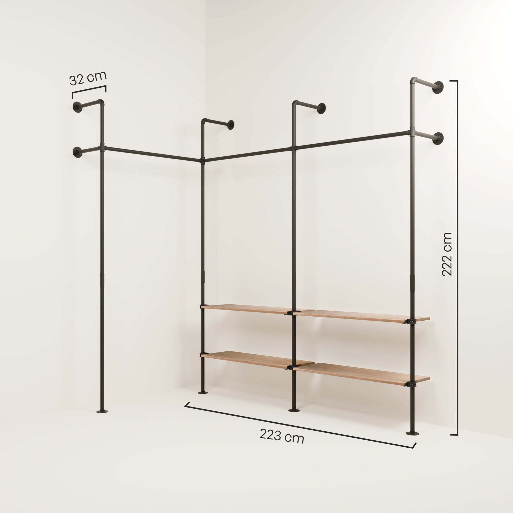 KIM EDGE 3 OAK – 4 shelves