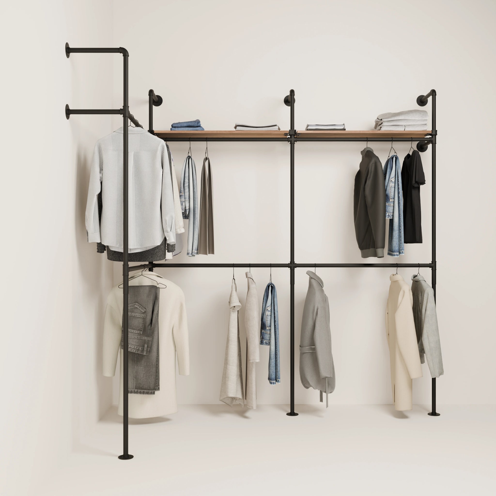 KIM EDGE DOUBLE 3 OAK – 2 shelves